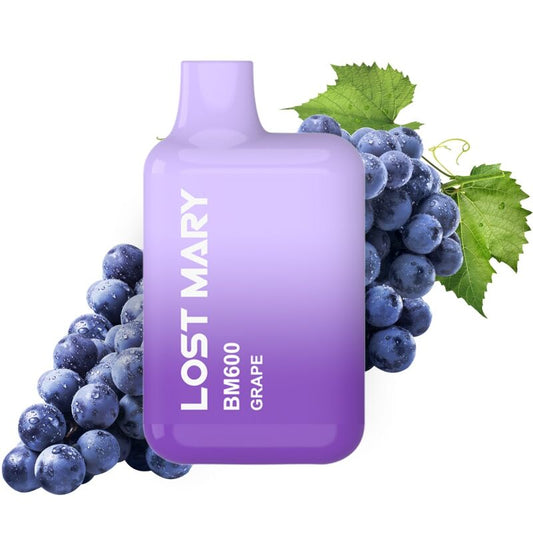 LOST MARY - BM600 VAPER NICOTINE 2% JETABLE RAISIN LOST MARY