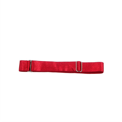 SUBBLIME - 955397 ROBE À BRETELLES EN CUIR BORDEAUX S/M SUBBLIME DRESSES