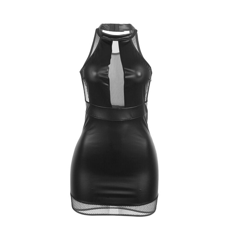 SUBBLIME - 955472 ROBE DOS NU AVEC TRANSPARENCES NOIRE S/M SUBBLIME DRESSES