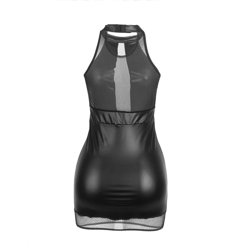 SUBBLIME - 955489 ROBE DOS NU AVEC TRANSPARENCES NOIRE L/XL SUBBLIME DRESSES