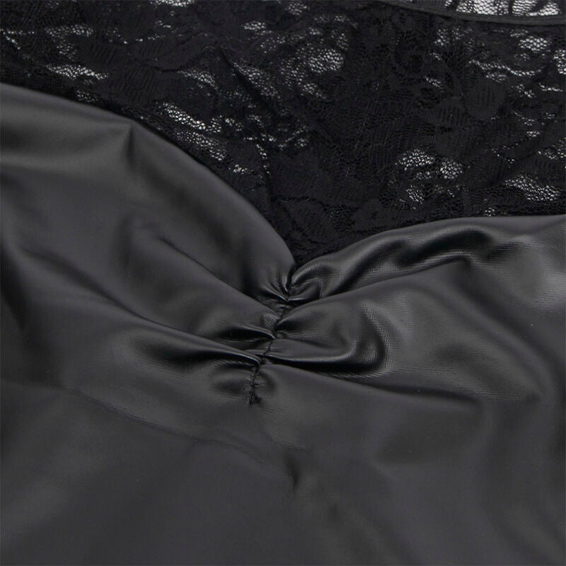 SUBBLIME - 955595 ROBE À MANCHES LONGUES AVEC DENTELLE NOIRE S/M SUBBLIME DRESSES