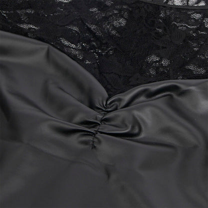 SUBBLIME - 955601 ROBE À MANCHES LONGUES AVEC DENTELLE NOIRE L/XL SUBBLIME DRESSES