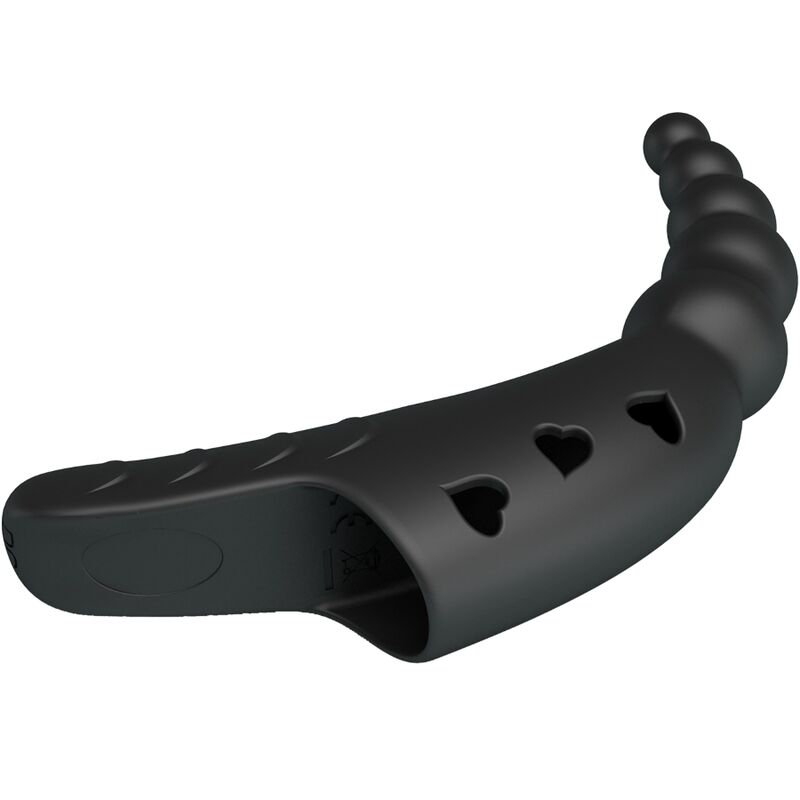 PRETTY LOVE - JORDIN FINGER VIBRATOR 10 VIBRATIONS NOIR PRETTY LOVE