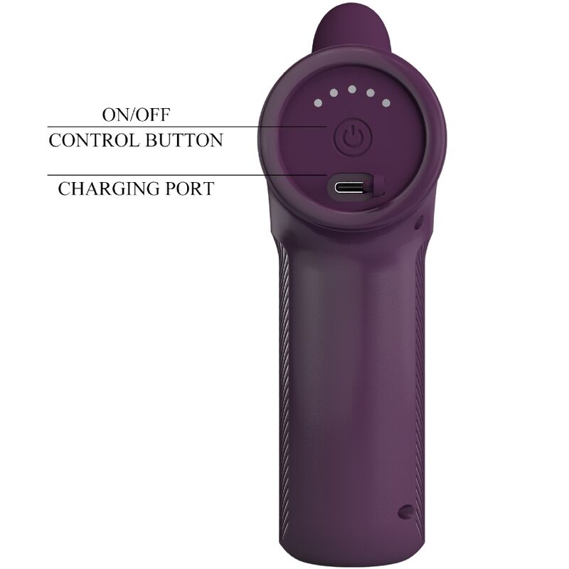 PRETTY LOVE - MASSEUR DJ SCHOLAR 5 RÉGLAGES VIOLET PRETTY LOVE C-TYPE