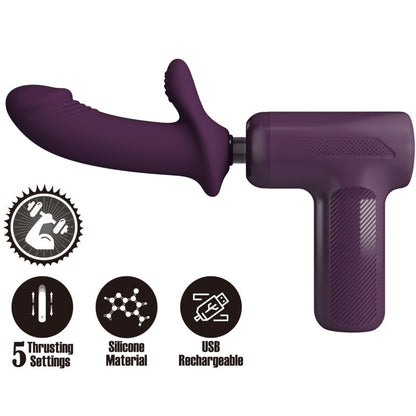PRETTY LOVE - MASSEUR DJ SCHOLAR 5 RÉGLAGES VIOLET PRETTY LOVE C-TYPE