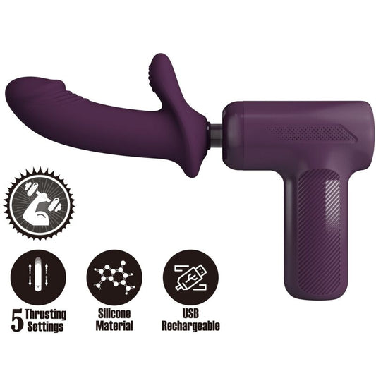 PRETTY LOVE - MASSEUR DJ SCHOLAR 5 RÉGLAGES VIOLET PRETTY LOVE C-TYPE