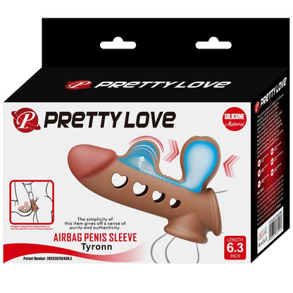 PRETTY LOVE - MANCHON PÉNIS TYRONN AVEC AIRBAG PRETTY LOVE