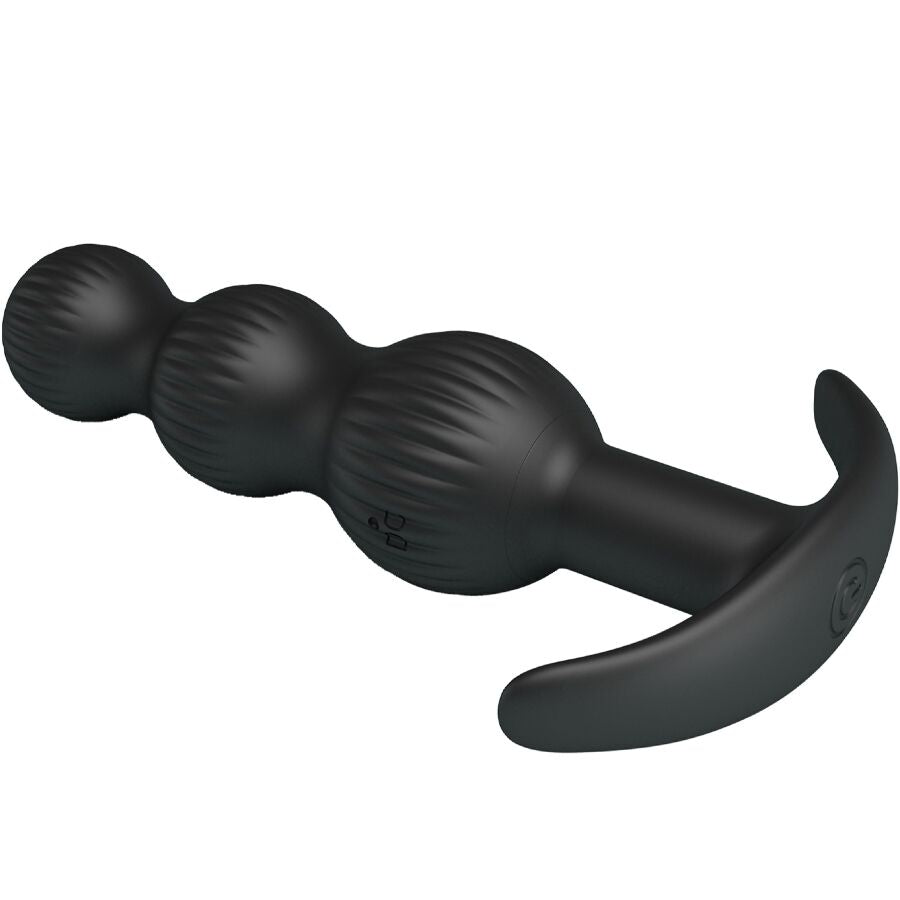 PRETTY LOVE - VIBRATEUR ANAL SIDNEY 10 VIBRATIONS NOIR PRETTY LOVE