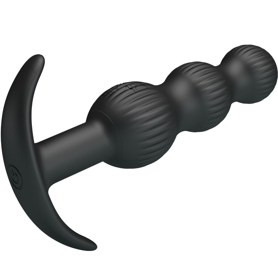 PRETTY LOVE - VIBRATEUR ANAL SIDNEY 10 VIBRATIONS NOIR PRETTY LOVE