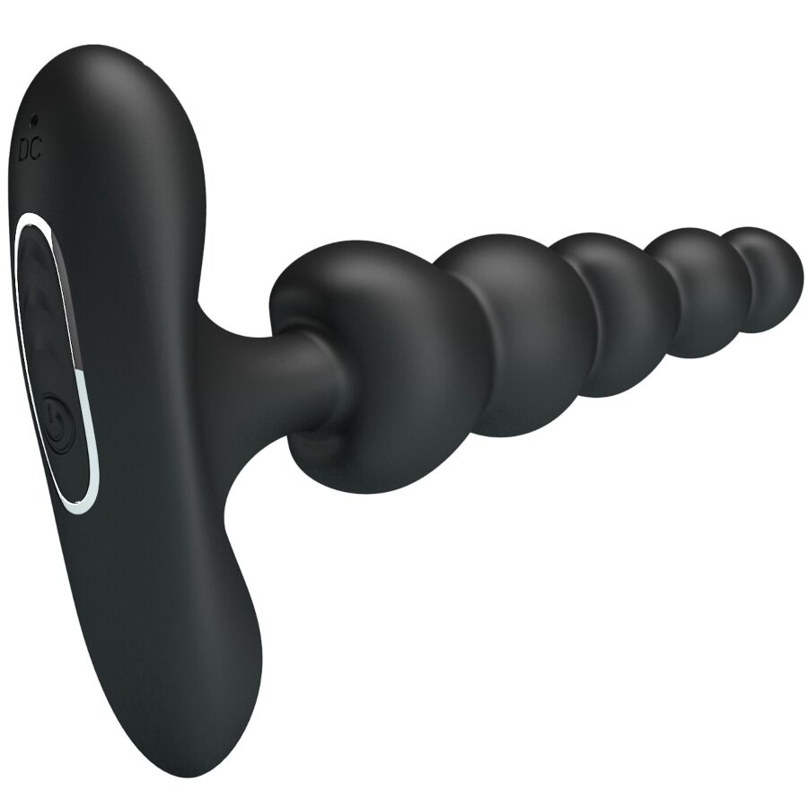 PRETTY LOVE - VIBRATEUR ANAL CORBAN 10 VIBRATIONS NOIR PRETTY LOVE