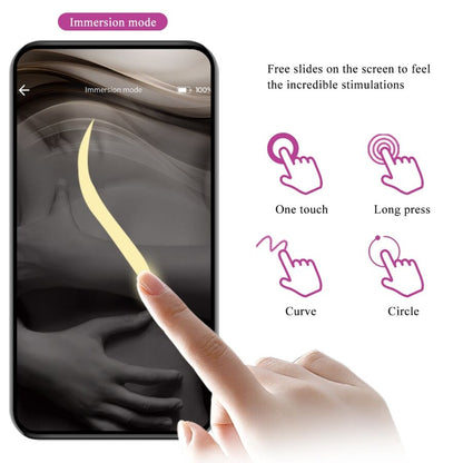 PRETTY LOVE - VIBRATEUR CONTRÔLÉ PAR APPLICATION LEVIATHAN VIOLET PRETTY LOVE SMART