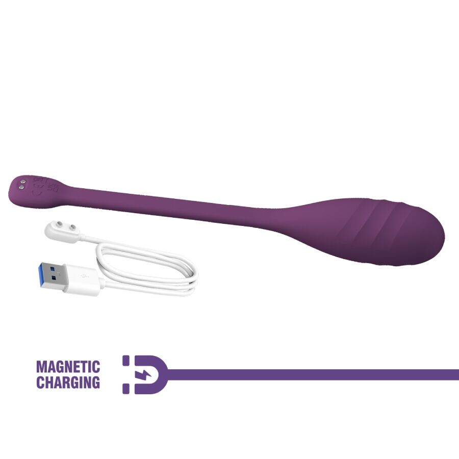 PRETTY LOVE - VIBRATEUR CONTRÔLÉ PAR APPLICATION LEVIATHAN VIOLET PRETTY LOVE SMART