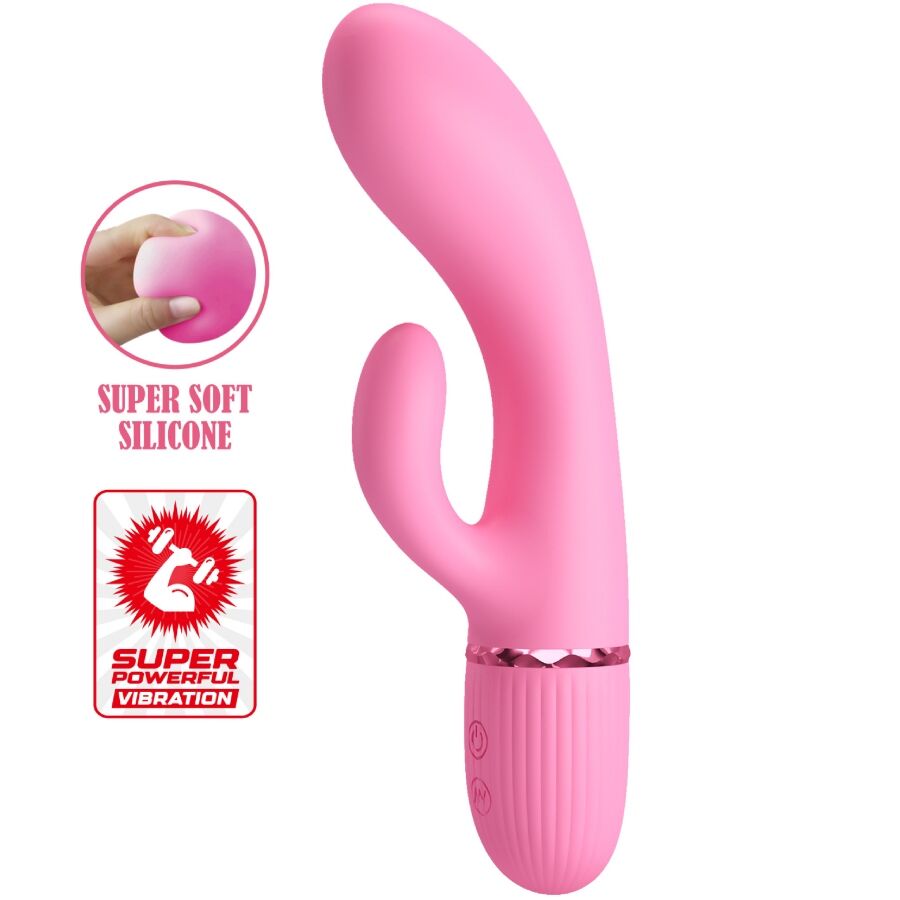 PRETTY LOVE - VIBRATEUR MARSKI RABBIT & POINT G ROSE PRETTY LOVE FLIRTATION