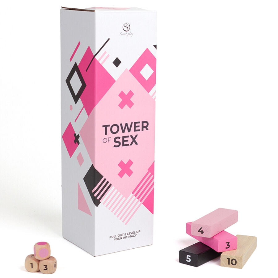 SECRETPLAY - JEU EN BOIS LA TOUR DU SEXE SECRETPLAY 100% GAMES