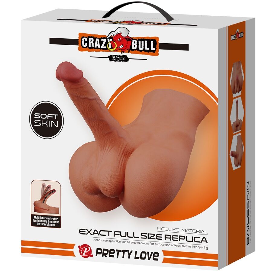 CRAZY BULL - MASTURBATEUR NATUREL RÉALISTE RHYNE BACK CRAZY BULL