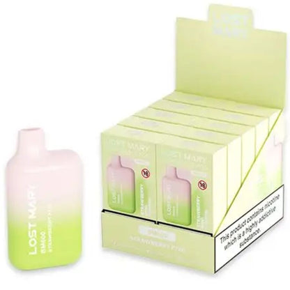 LOST MARY - BM600 VAPER NICOTINE 2% JETABLE FRAISE KIWI LOST MARY