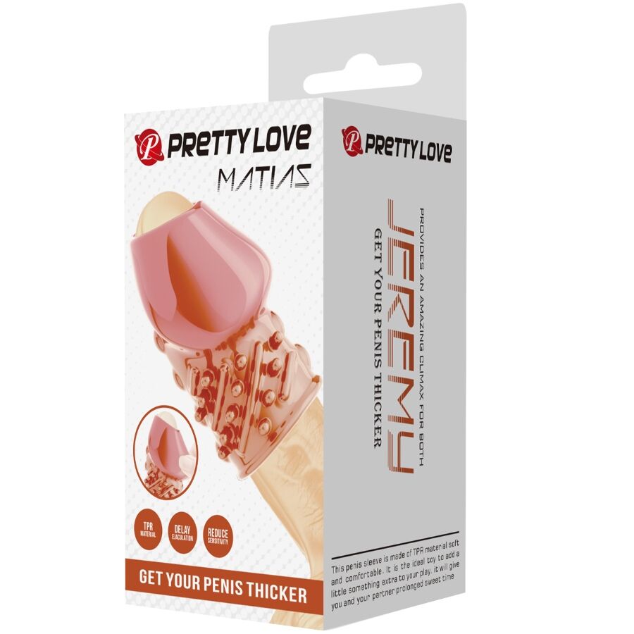 PRETTY LOVE - MATIAS PENIS PLUS EPAIS ROSE PRETTY LOVE MALE