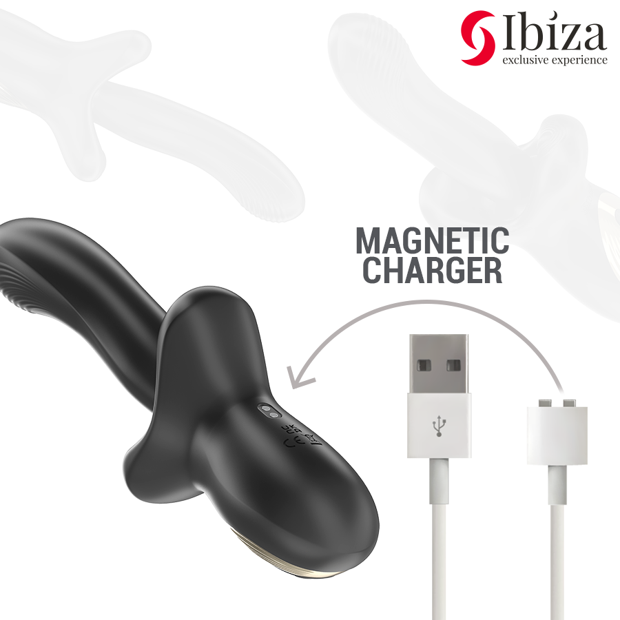 IBIZA - VIBRATEUR PUISSANT AVEC EFFET DE POUSSÉE ET DE MORSURE IBIZA TECHNOLOGY