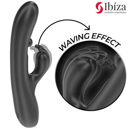 IBIZA - VIBRATEUR RABBIT PUISSANT AVEC PERLE ROULANTE MASSANTE IBIZA TECHNOLOGY