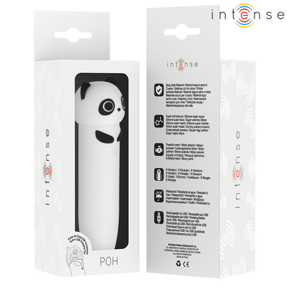 INTENSE - POH PANDA BULLET VIBRANT RECHARGEABLE USB 10 X 2,2 CM INTENSE FUN TOYS