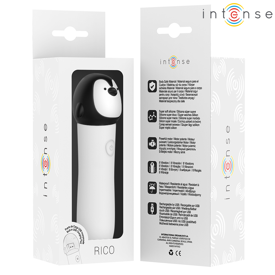 INTENSE - RICHE BULLET VIBRANT PINGOUIN INTENSE FUN TOYS