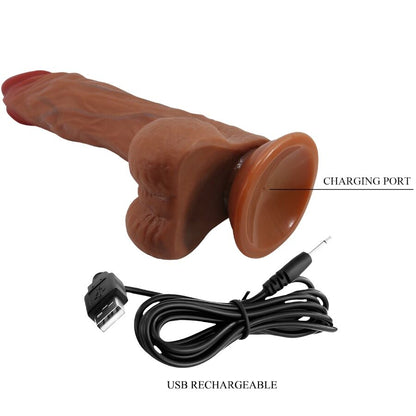 BAILE - CALISTO GODE RÉALISTE 24 CM CHAIR BAILE VIBRATORS
