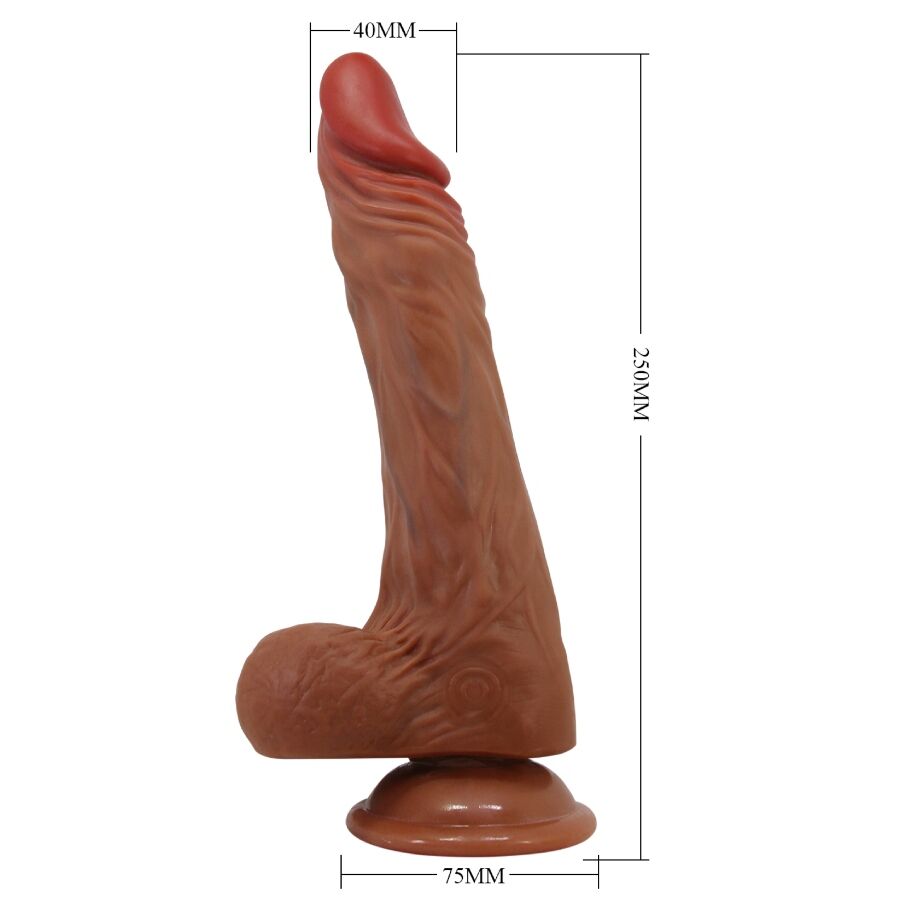 BAILE - CALISTO GODE RÉALISTE 24 CM CHAIR BAILE VIBRATORS