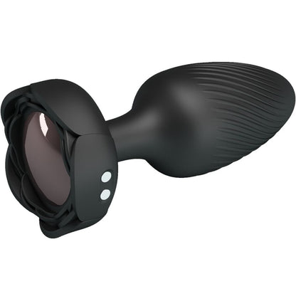 PRETTY LOVE - PLUG ANAL VARIAN AVEC LUMIÈRE LED NOIR 10,8 CM PRETTY LOVE