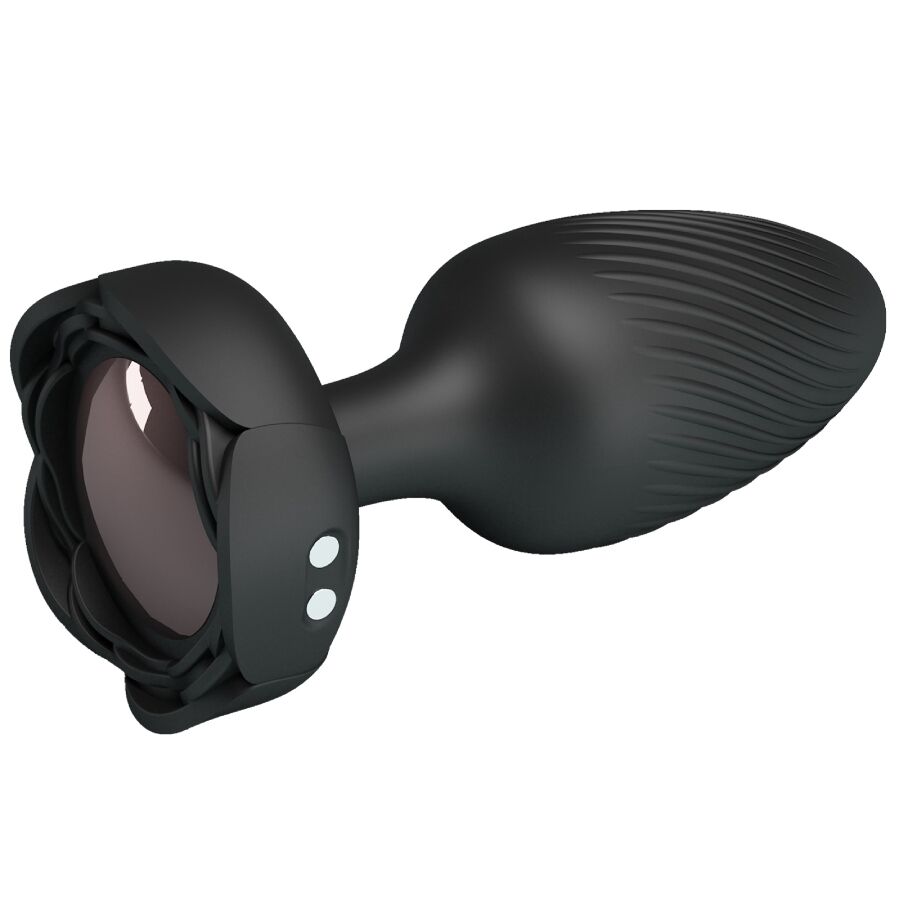 PRETTY LOVE - OSBORN PLUG ANAL AVEC LUMIÈRE LED NOIR 9,8 CM PRETTY LOVE
