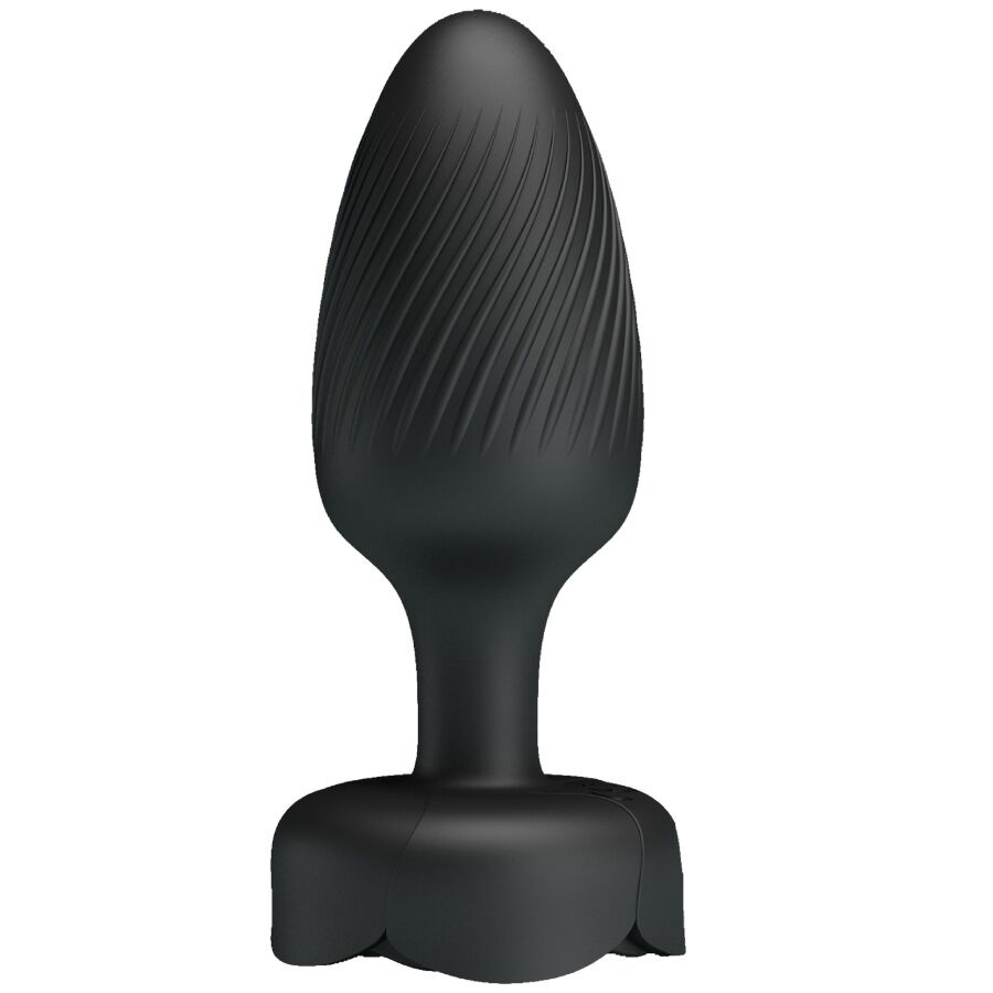 PRETTY LOVE - OSBORN PLUG ANAL AVEC LUMIÈRE LED NOIR 9,8 CM PRETTY LOVE