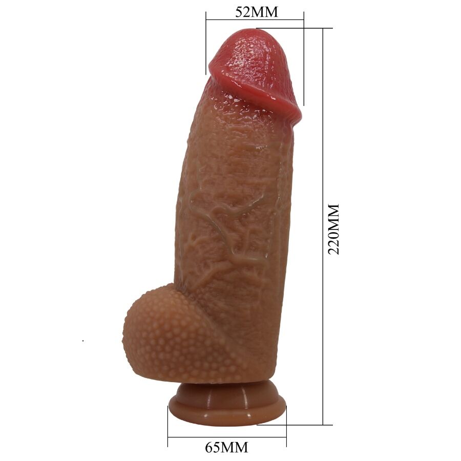 PRETTY LOVE - GODE ULTRA RÉALISTE ACHILLE 22 CM PRETTY LOVE HIGH GRADE