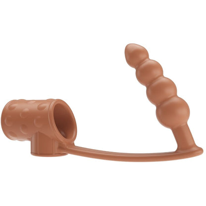 PRETTY LOVE - MANCHON PÉNIS AVEC PLUG ANAL NATUREL PRETTY LOVE MALE