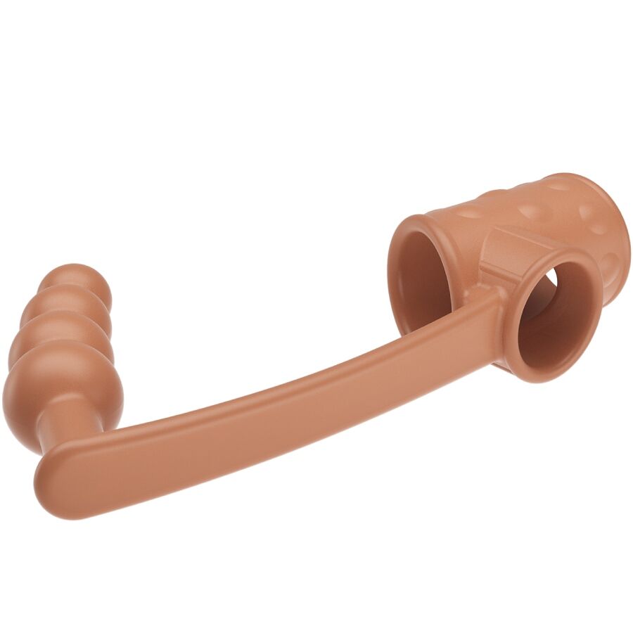 PRETTY LOVE - MANCHON PÉNIS AVEC PLUG ANAL NATUREL PRETTY LOVE MALE