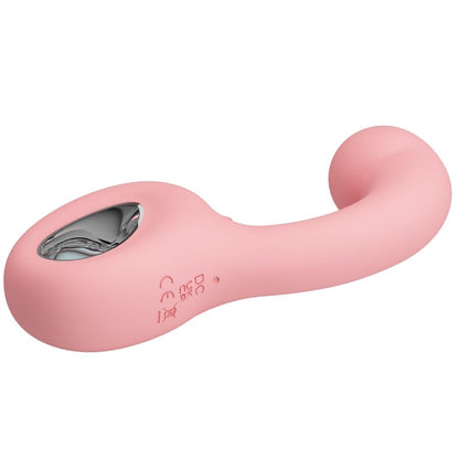 PRETTY LOVE - VIBRATEUR POINT G + STIMULATEUR DE CLITORIS ERYNNYES 10 VIBRATIONS ROSE PRETTY LOVE SMART