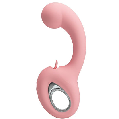 PRETTY LOVE - VIBRATEUR POINT G + STIMULATEUR DE CLITORIS ERYNNYES 10 VIBRATIONS ROSE PRETTY LOVE SMART