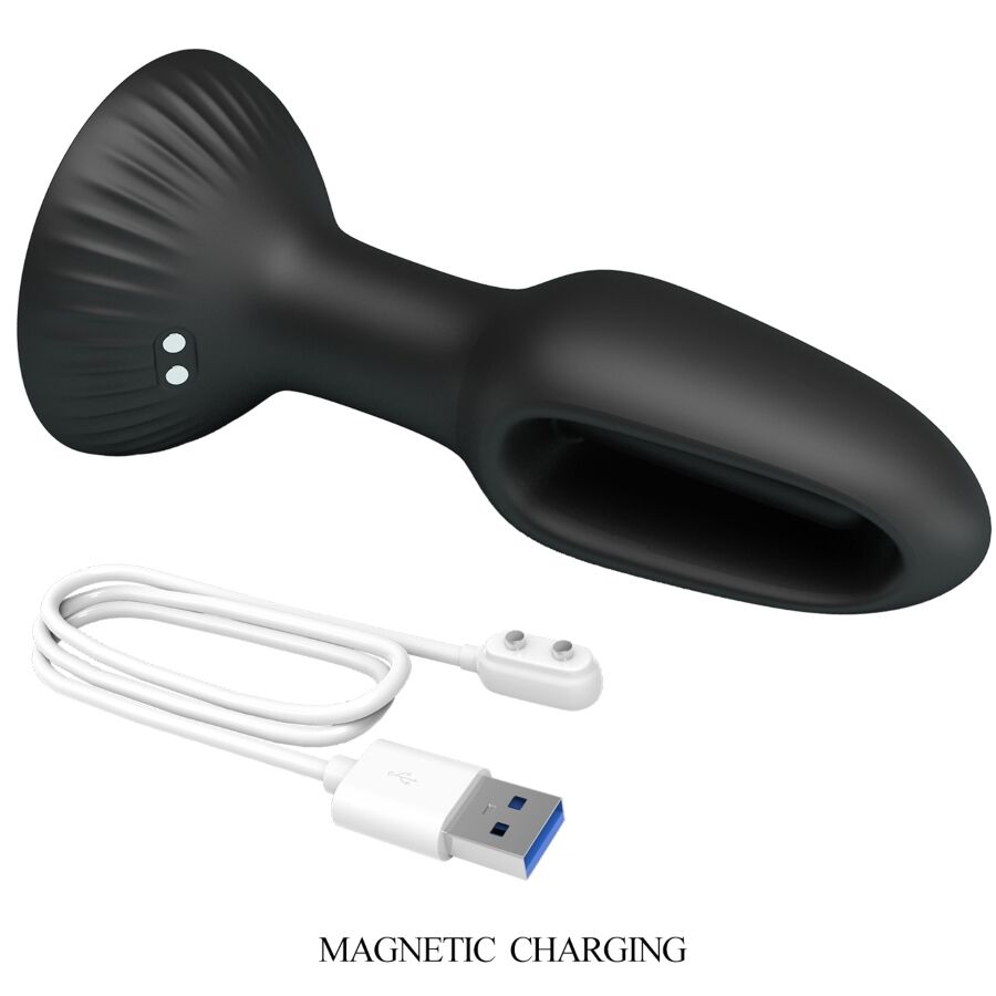 PRETTY LOVE - PLUG ANAL HUBERT AVEC 7 MODES DE VIBRATIONS PRETTY LOVE