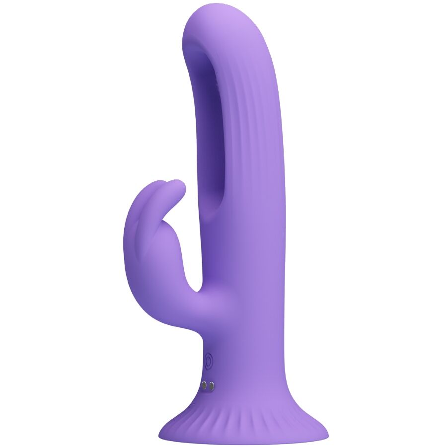 PRETTY LOVE - VIBRATEUR LAPIN KILLMOULIS 12 MODES DE VIBRATION VIOLET PRETTY LOVE