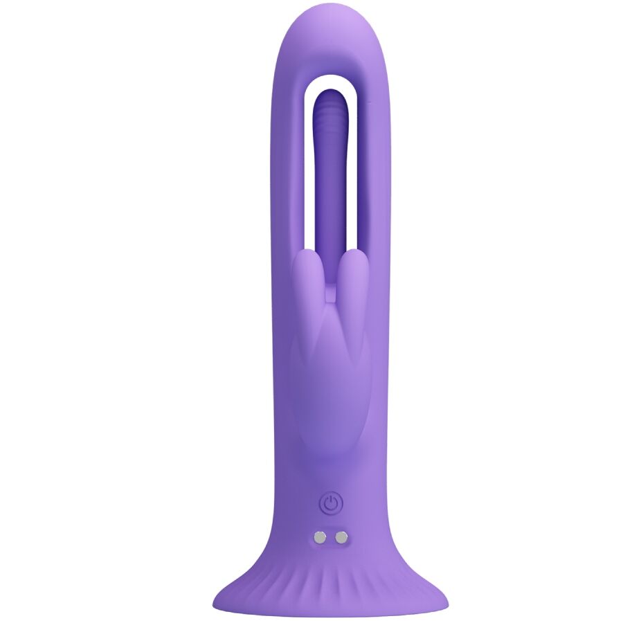 PRETTY LOVE - VIBRATEUR LAPIN KILLMOULIS 12 MODES DE VIBRATION VIOLET PRETTY LOVE