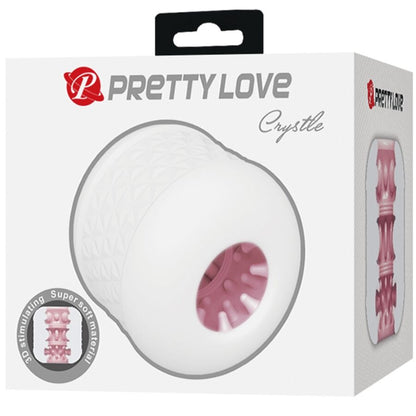PRETTY LOVE - MASTURBATEUR HOMME CRYSTLE BLANC PRETTY LOVE MALE