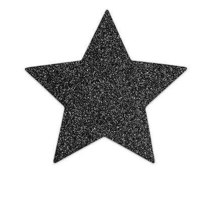 BIJOUX - INDISCRETS CAPUCHONS DE TAMELON NOIR STAR FLASH BIJOUX FLASH COLLECTION