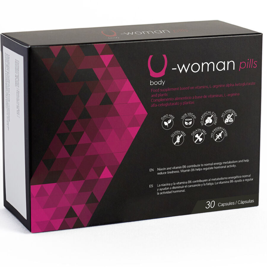 500 COSMETICS - U-WOMAN AUGMENTE LA LIBIDO FEMININE - 30 CAPSULES 500COSMETICS