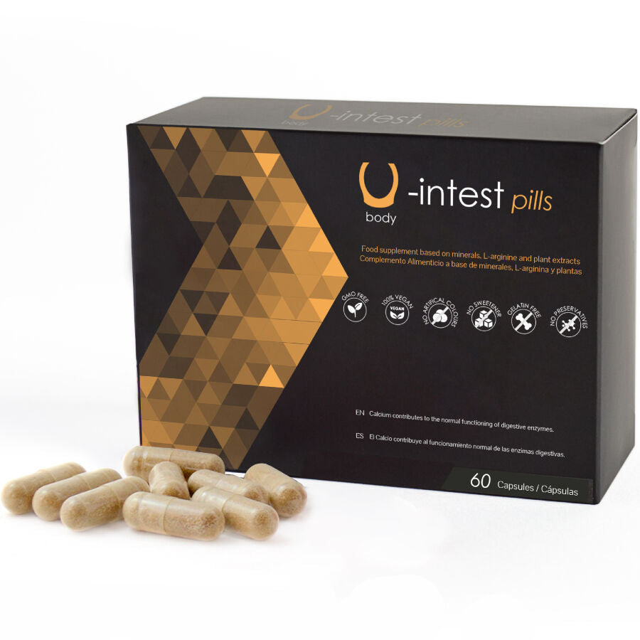 500 COSMETICS - CAPSULES U-INTEST POUR PRÉVENIR LES HÉMORROÏDES - 60 CAPSULES 500COSMETICS