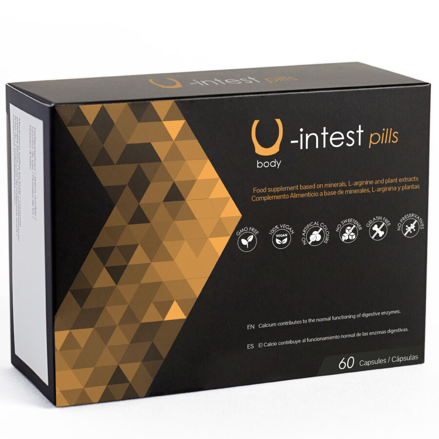 500 COSMETICS - CAPSULES U-INTEST POUR PRÉVENIR LES HÉMORROÏDES - 60 CAPSULES 500COSMETICS
