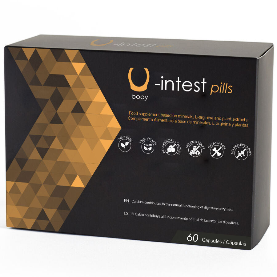 500 COSMETICS - CAPSULES U-INTEST POUR PRÉVENIR LES HÉMORROÏDES - 60 CAPSULES 500COSMETICS