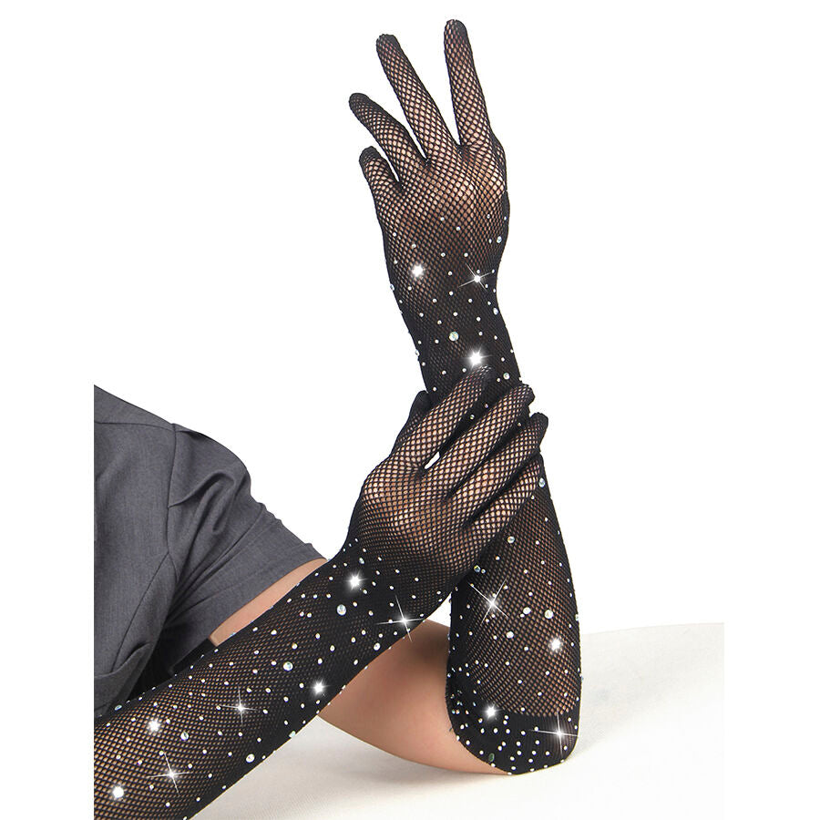 SUBBLIME - 957469GANTS SHINE TRANSPARENTS NOIRS S/M SUBBLIME ACCESORIES