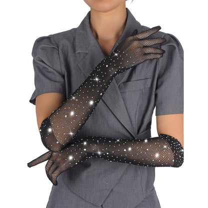 SUBBLIME - 957469GANTS SHINE TRANSPARENTS NOIRS S/M SUBBLIME ACCESORIES