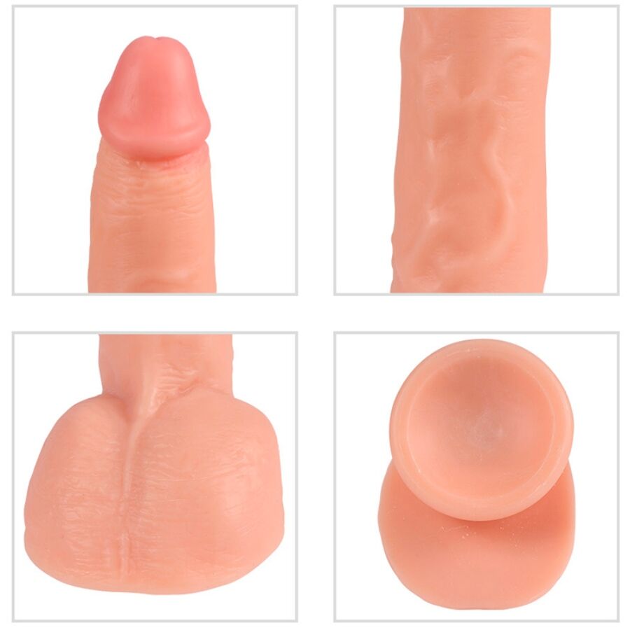 SHEQU - BEAST DILDO VIBRANT AVEC TÉLÉCOMMANDE 24,5 CM SHEQU
