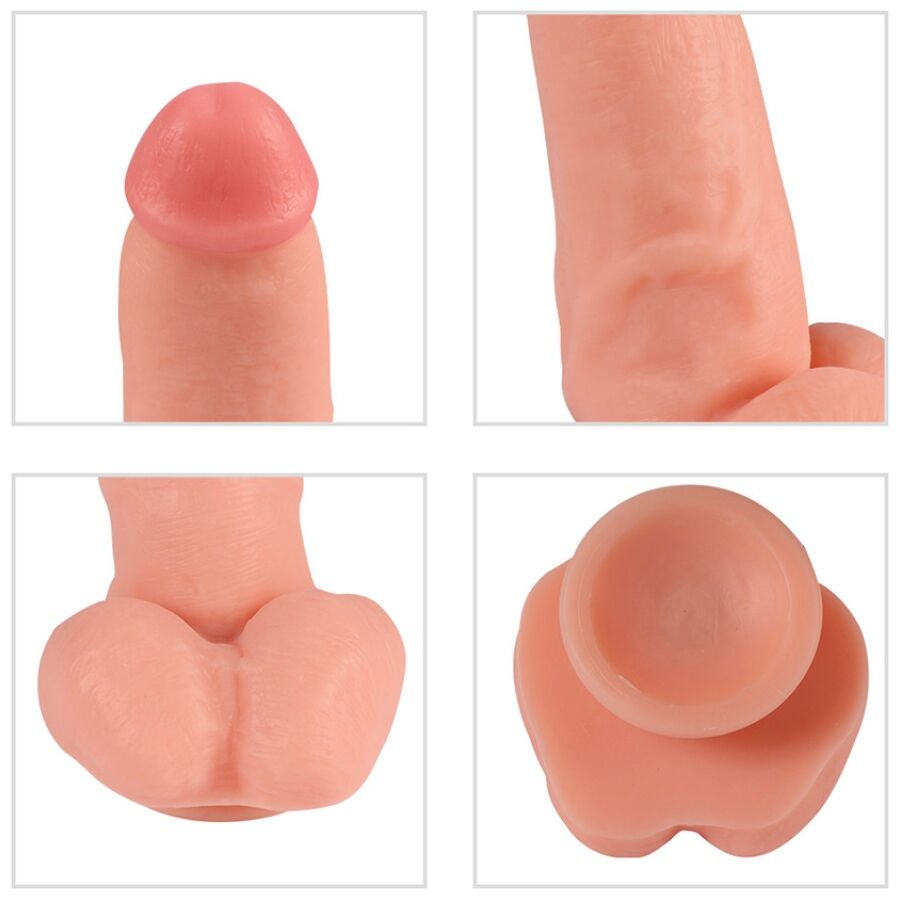 SHEQU - DILDO VIBRATEUR RED EAGLE AVEC TÉLÉCOMMANDE 17 CM SHEQU