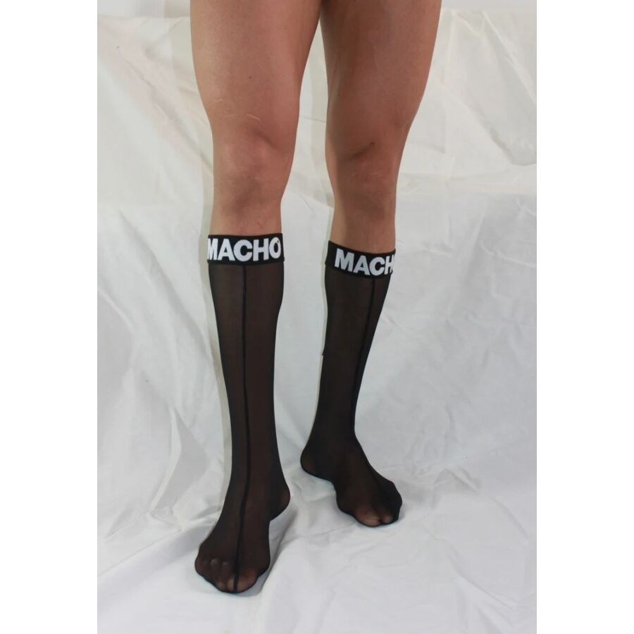 MACHO - CHAUSSETTES FINES TAILLE UNIQUE NOIRES MACHO UNDERWEAR