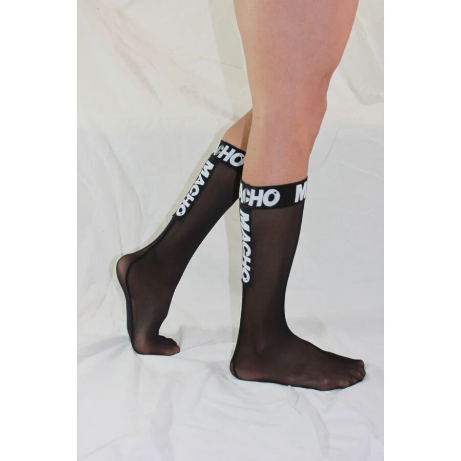 MACHO - CHAUSSETTES FINES TAILLE UNIQUE NOIRES MACHO UNDERWEAR